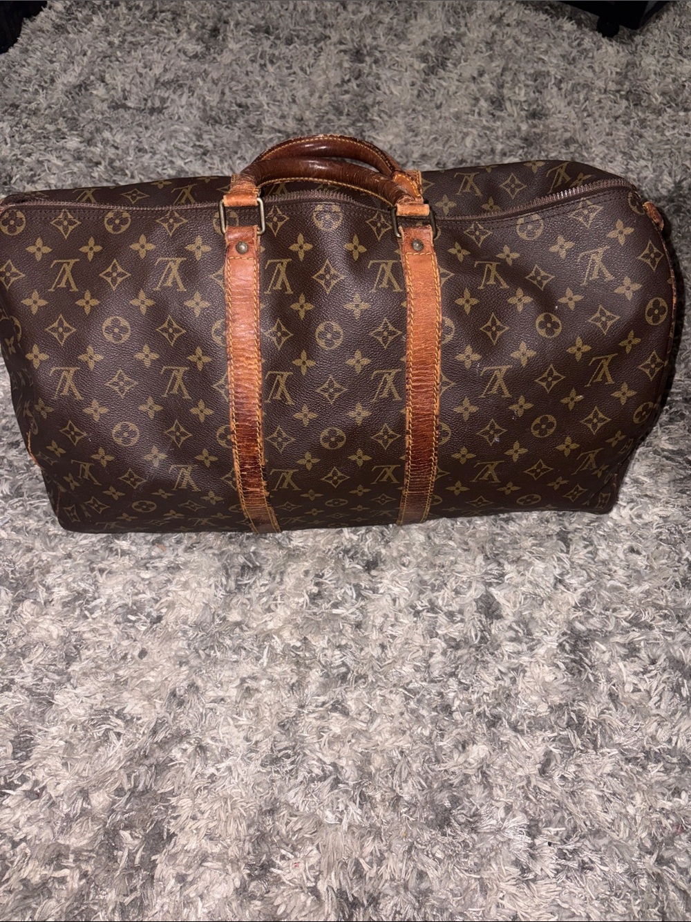 Authentic Louis Vuitton 50 Keepall Duffle